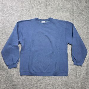 Vintage Adidas Team Sweatshirt Mens Medium Crewneck Collar Logo Made in USA 90s